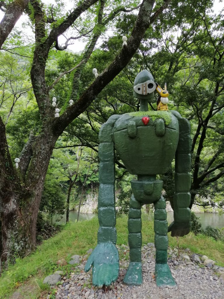 インテリア/住まい/日用品ラピュタ ブックエンド　園丁ロボット　ジブリ　 ロボット兵　本　オブジェ